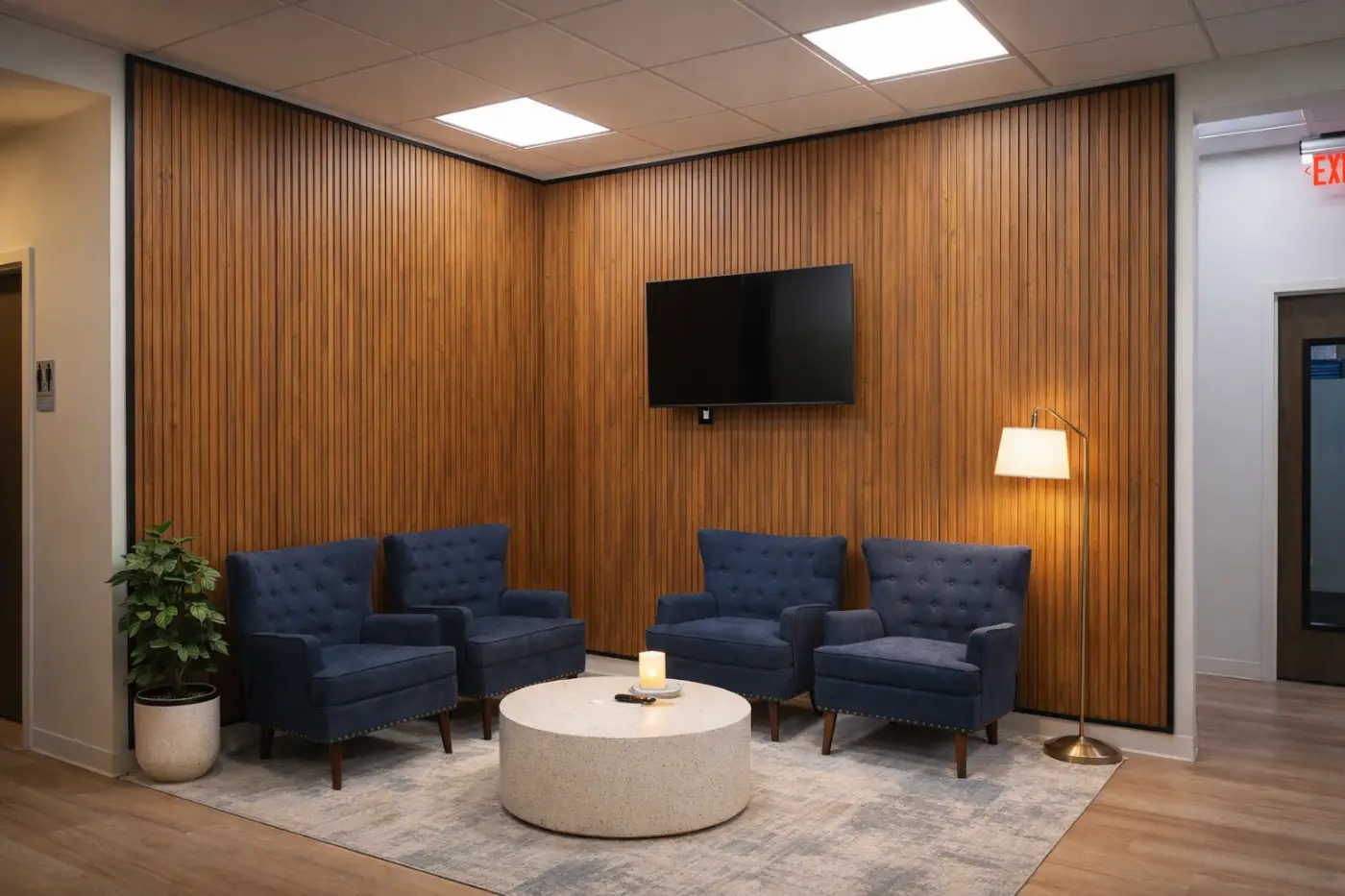 Therapy and group consultation room at Northview Wellness in Norcross, GA